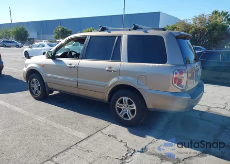 2006 Honda Pilot Ex-L from USA, damaged, VIN 5FNYF28556B007114